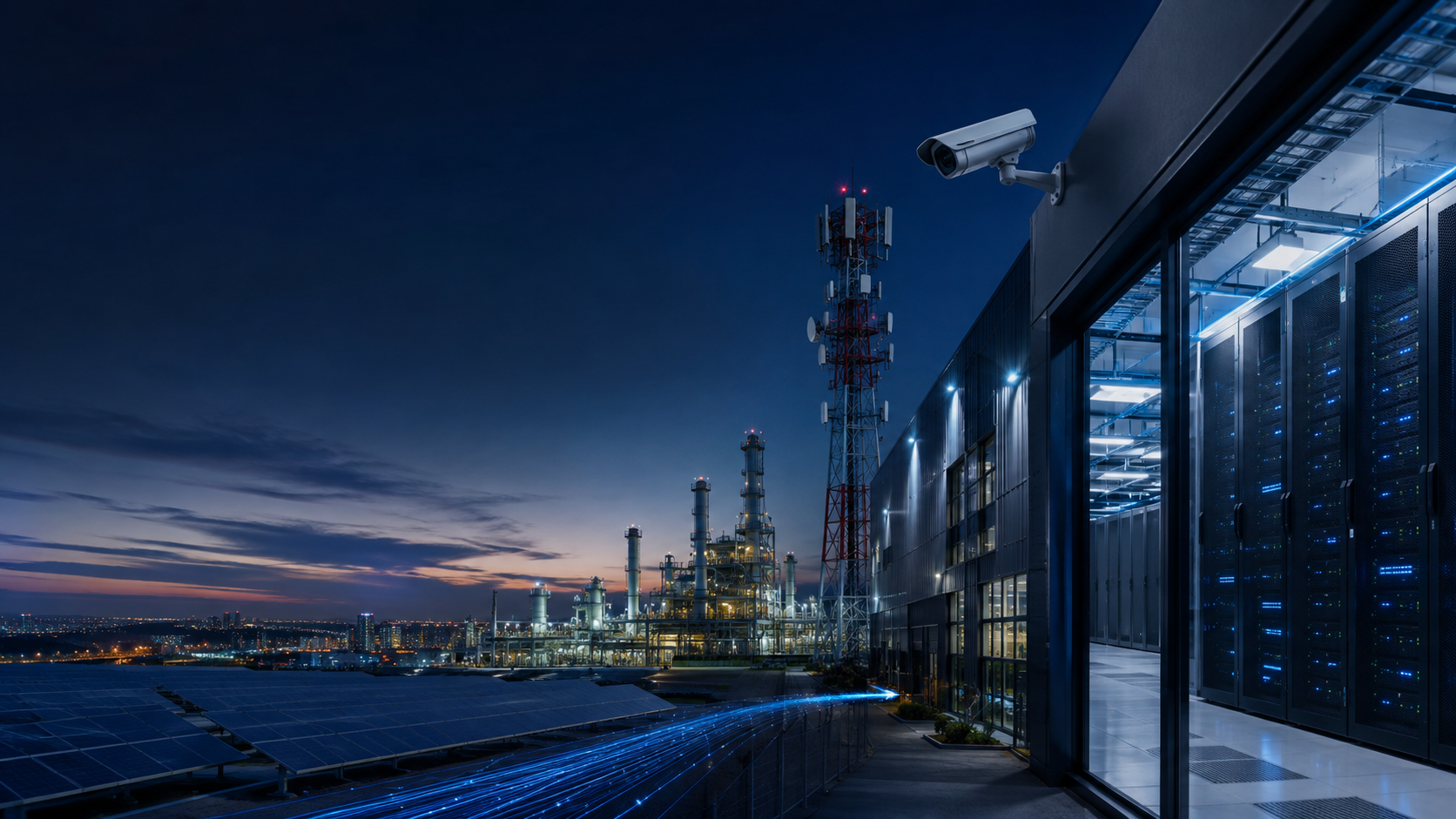 Infraestructura tecnológica, telecomunicaciones, energía y centro de datos